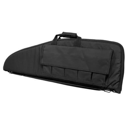 NcStar CV2907-40 VISM Rifle Case Black PVC Nylon with Foam Padding, Double Zippers, Carry Handle & ID Holder 40" L x 13" H Interior Dimensions NcStar CV2907-40 VISM Rifle Case Black PVC Nylon with Foam Padding, Double Zippers, Carry Handle & ID Holder 40" L x 13" H Interior Dimensions