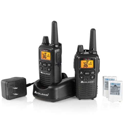 Midland LXT600VP3 36-Channel GMRS with 30-Mile Range, NOAA Weather Alert, Rechargeable Batteries and Charger Midland LXT600VP3 36-Channel GMRS with 30-Mile Range, NOAA Weather Alert, Rechargeable Batteries and Charger