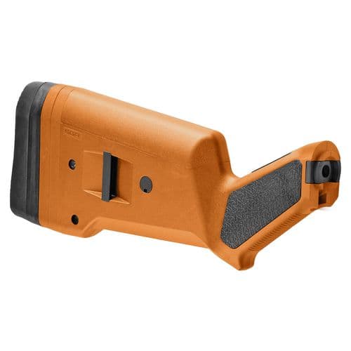 Magpul MAG490-ORG SGA Shotgun Stock Orange Synthetic Moss 500, 590, 590A1 Ambidextrous Hand Magpul MAG490-ORG SGA Shotgun Stock Orange Synthetic Moss 500, 590, 590A1 Ambidextrous Hand