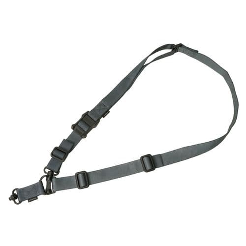 Magpul MAG518-GRY MS4 Dual QD Sling GEN2 1.25" W Adjustable One-Two Point Gray Nylon Webbing for Rifle Magpul MAG518-GRY MS4 Dual QD Sling GEN2 1.25" W Adjustable One-Two Point Gray Nylon Webbing for Rifle
