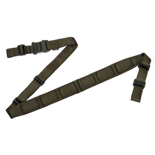 Magpul MS1 Sling - Padded Two-Point Ranger Green for Rifle - 1.25" - 1.88" W x 48" - 60" L - MAG545-RGR Magpul MS1 Sling - Padded Two-Point Ranger Green for Rifle - 1.25" - 1.88" W x 48" - 60" L - MAG545-RGR