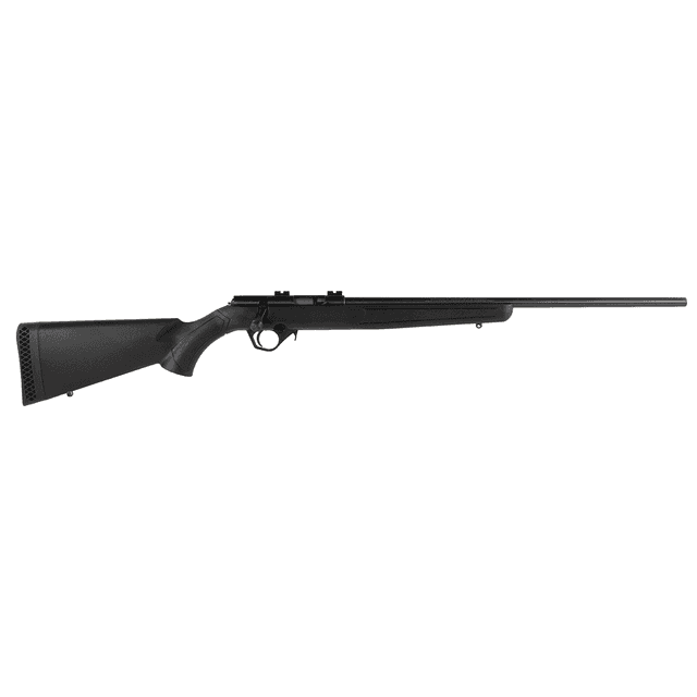 Mossberg 38191 817 Bolt Action 17 HMR Caliber with 5+1 Capacity, 21" Barrel, Blued Metal Finish & Black Synthetic Stock, Right Hand (Full Size) Mossberg 38191 817 Bolt Action 17 HMR Caliber with 5+1 Capacity, 21" Barrel, Blued Metal Finish & Black Synthetic Stock, Right Hand (Full Size)