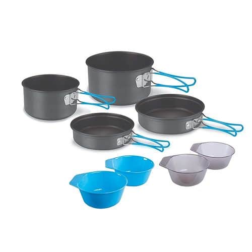 Stansport Hand Anodized Aluminum Cook Sets Stansport Hand Anodized Aluminum Cook Sets