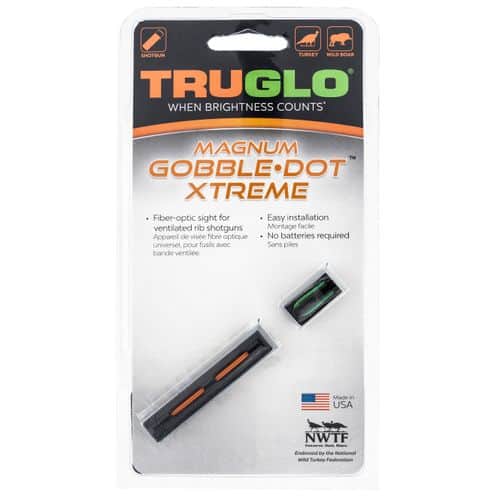 Truglo TG941XA Magnum Gobble-Dot Xtreme Universal Shotgun Fiber Optic Red/Green .25" Rib Truglo TG941XA Magnum Gobble-Dot Xtreme Universal Shotgun Fiber Optic Red/Green .25" Rib
