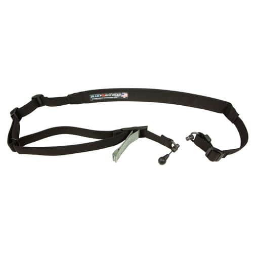 Blue Force Gear VCAS2TO1RED200AABK Vickers 221 Sling with RED Swivel 2" W Padded Single/Two Point Black Cordura Blue Force Gear VCAS2TO1RED200AABK Vickers 221 Sling with RED Swivel 2" W Padded Single/Two Point Black Cordura