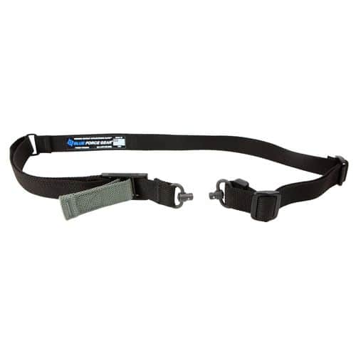 Blue Force Gear VCAS2TO1RED125AABK Vickers 221 Sling with RED Swivel 1.25" W One-Two Point Black Cordura Nylon Blue Force Gear VCAS2TO1RED125AABK Vickers 221 Sling with RED Swivel 1.25" W One-Two Point Black Cordura Nylon