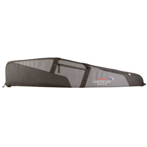 Ruger 27433 American Rifle Case 46" Gray Endura with Black Panel, Foam Padding & Accessory Pocket Ruger 27433 American Rifle Case 46" Gray Endura with Black Panel, Foam Padding & Accessory Pocket