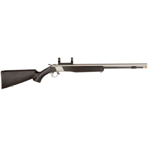 CVA PR2110SM Wolf 50 Cal 24" 209 Primer Stainless Steel Rec/Barrel Black Synthetic Stock DuraSight DEAD-ON One-Piece Scope Mount CVA PR2110SM Wolf 50 Cal 24" 209 Primer Stainless Steel Rec/Barrel Black Synthetic Stock DuraSight DEAD-ON One-Piece Scope Mount