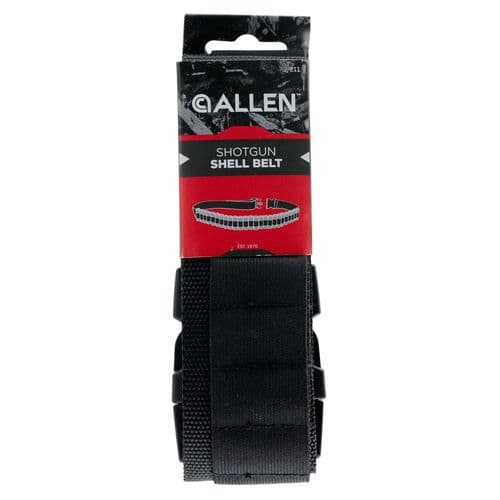 Allen 211 Shotgun Shell Belt 25 Rounds Black Cordura Nylon Up To 52" Waist Allen 211 Shotgun Shell Belt 25 Rounds Black Cordura Nylon Up To 52" Waist
