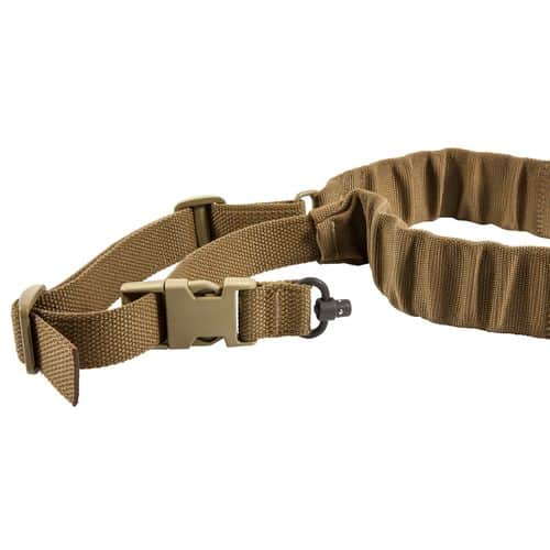 Blue Force Gear UDC200BGPBCB UDC Sling 2" W x 35"-55" L Padded Bungee Single-Point Coyote Tan Cordura w/Push Button Adaptor Blue Force Gear UDC200BGPBCB UDC Sling 2" W x 35"-55" L Padded Bungee Single-Point Coyote Tan Cordura w/Push Button Adaptor