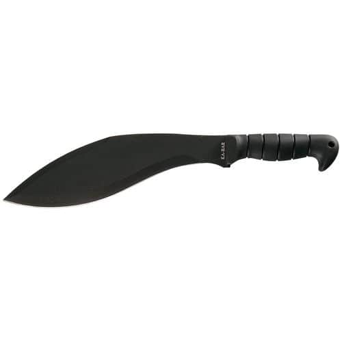 Ka-Bar 1249 Kukri 11.50" SK5 Blade TPR Black Handle 17" Long Ka-Bar 1249 Kukri 11.50" SK5 Blade TPR Black Handle 17" Long