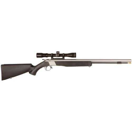 CVA PR2110SSC Wolf 50 Cal 24" 209 Primer Stainless Steel Rec/Barrel Black Synthetic Stock with 3-9x32mm Scope CVA PR2110SSC Wolf 50 Cal 24" 209 Primer Stainless Steel Rec/Barrel Black Synthetic Stock with 3-9x32mm Scope