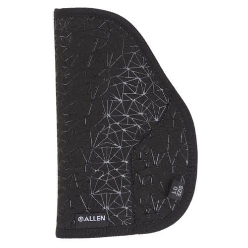 Allen 44901 Spiderweb Handgun Case Black Nylon Pocket 3-4" Med Auto Ambidextrous Allen 44901 Spiderweb Handgun Case Black Nylon Pocket 3-4" Med Auto Ambidextrous