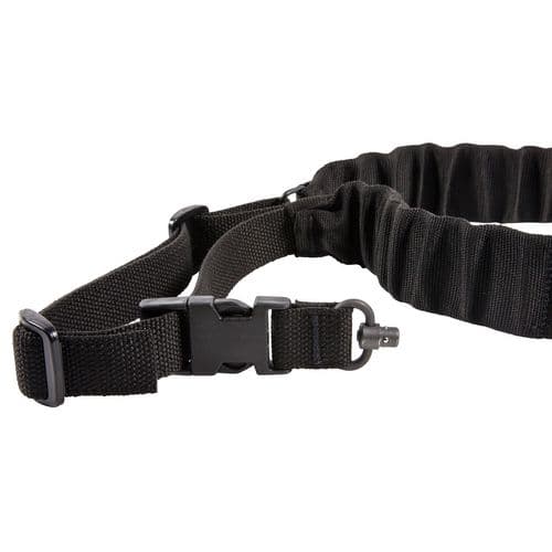 Blue Force Gear UDC200BGPBBK UDC Sling 2" W x 35"-55" L Padded Bungee Single-Point Black Cordura w/Push Button Adaptor Blue Force Gear UDC200BGPBBK UDC Sling 2" W x 35"-55" L Padded Bungee Single-Point Black Cordura w/Push Button Adaptor