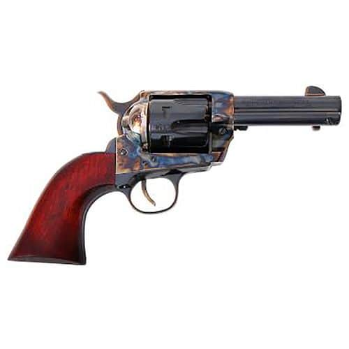 Traditions SAT73005 1873 Frontier 357 Mag 6rd 3.50" Blued Cylinder & Barrel Color Case Hardened Steel Frame Walnut Navy Size Grip Traditions SAT73005 1873 Frontier 357 Mag 6rd 3.50" Blued Cylinder & Barrel Color Case Hardened Steel Frame Walnut Navy Size Grip