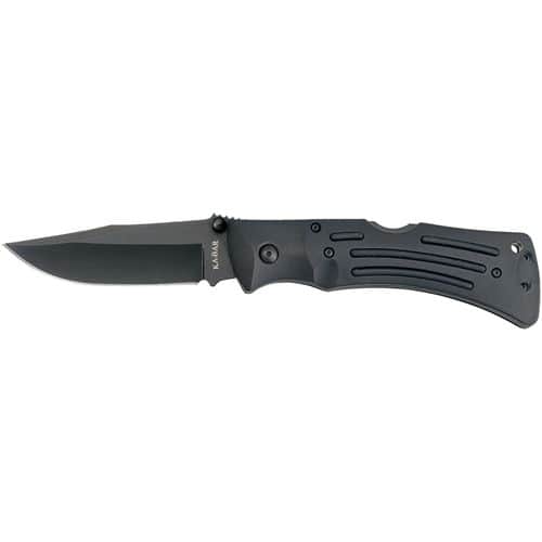 Ka-Bar 3050 Mule 3.88" Folding Clip Point Plain Japanese AUS-8A SS Blade Zytel Black Handle Ka-Bar 3050 Mule 3.88" Folding Clip Point Plain Japanese AUS-8A SS Blade Zytel Black Handle