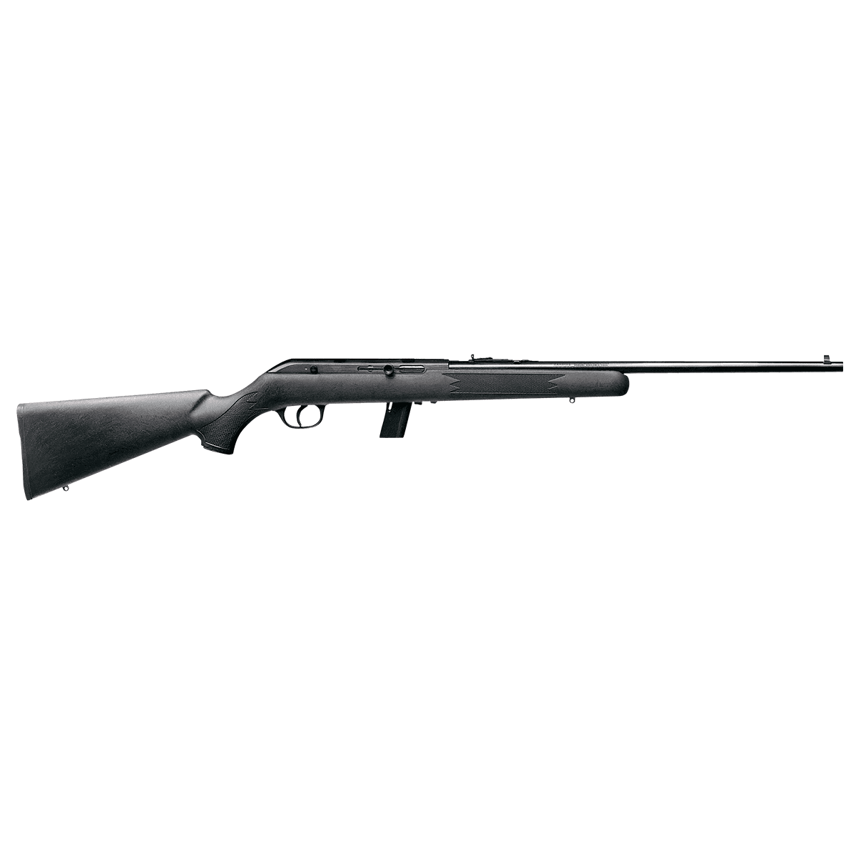 Savage Arms 40203 64 F 22 LR 10+1 Cap 21" Matte Blued Barrel Matte Black Rec Matte Black Synthetic Stock Right Hand (Full Size) No AccuTrigger Savage Arms 40203 64 F 22 LR 10+1 Cap 21" Matte Blued Barrel Matte Black Rec Matte Black Synthetic Stock Right Hand (Full Size) No AccuTrigger
