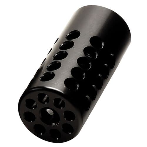 Tactical Solutions PLCMPMB Pac-Lite OD Compensator 22 LR, Ruger 22/45, Ruger Mark I, II, III, IV Matte Black Aluminum 1/2"-28 tpi Tactical Solutions PLCMPMB Pac-Lite OD Compensator 22 LR, Ruger 22/45, Ruger Mark I, II, III, IV Matte Black Aluminum 1/2"-28 tpi