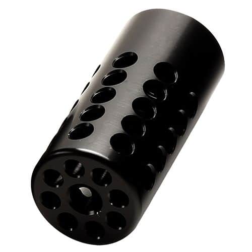 Tactical Solutions PLCMPMB Pac-Lite OD Compensator 22 LR, Ruger 22/45, Ruger Mark I, II, III, IV Matte Black Aluminum 1/2"-28 tpi Tactical Solutions PLCMPMB Pac-Lite OD Compensator 22 LR, Ruger 22/45, Ruger Mark I, II, III, IV Matte Black Aluminum 1/2"-28 tpi