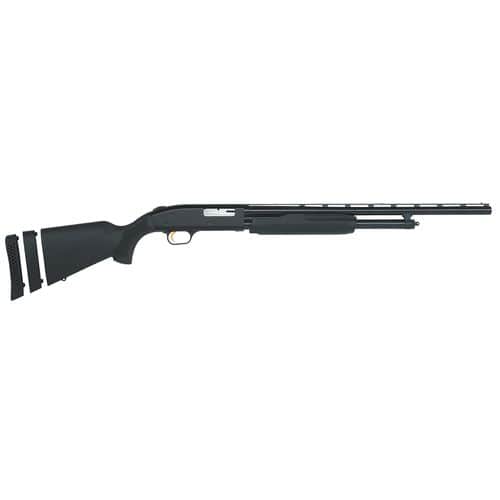Mossberg 54210 500 Super Bantam 20 Gauge 22" 5+1 3" Blued Rec/Barrel Black Synthetic Stock with Spacers Right Hand (Youth) Includes Accu-Set Chokes Mossberg 54210 500 Super Bantam 20 Gauge 22" 5+1 3" Blued Rec/Barrel Black Synthetic Stock with Spacers Right Hand (Youth) Includes Accu-Set Chokes