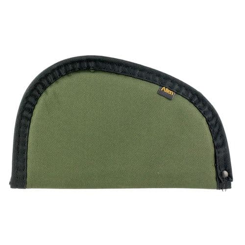 Allen 728 Earth Tone Handgun Case 8" Textured Green Endura with Full Length Zipper & Foam Padding 2 Allen 728 Earth Tone Handgun Case 8" Textured Green Endura with Full Length Zipper & Foam Padding 2