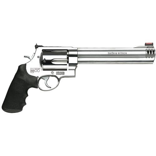 Smith & Wesson 163501 500 500 S&W 5rd 8.38" Stainless Stainless Steel Black Polymer Grip Smith & Wesson 163501 500 500 S&W 5rd 8.38" Stainless Stainless Steel Black Polymer Grip