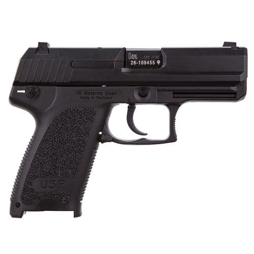 HK 81000336 USP V1 Compact 40 S&W 3.58" 12+1 (2) Black Blued Steel Slide Black Polymer Grip HK 81000336 USP V1 Compact 40 S&W 3.58" 12+1 (2) Black Blued Steel Slide Black Polymer Grip