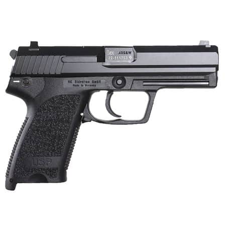 HK 81000322 USP V1 SA/DA 45 ACP 4.41" 12+1 (2) Black Black Steel Slide Black Polymer Grip HK 81000322 USP V1 SA/DA 45 ACP 4.41" 12+1 (2) Black Black Steel Slide Black Polymer Grip