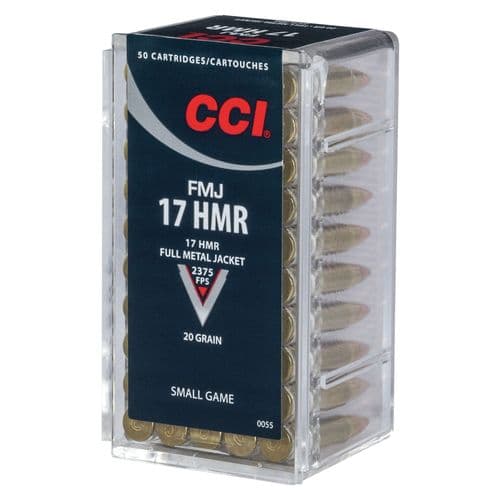 CCI 0055 GamePoint 17 HMR 20 gr Full Metal Jacket (FMJ) 50 Bx/ 40 Cs CCI 0055 GamePoint 17 HMR 20 gr Full Metal Jacket (FMJ) 50 Bx/ 40 Cs