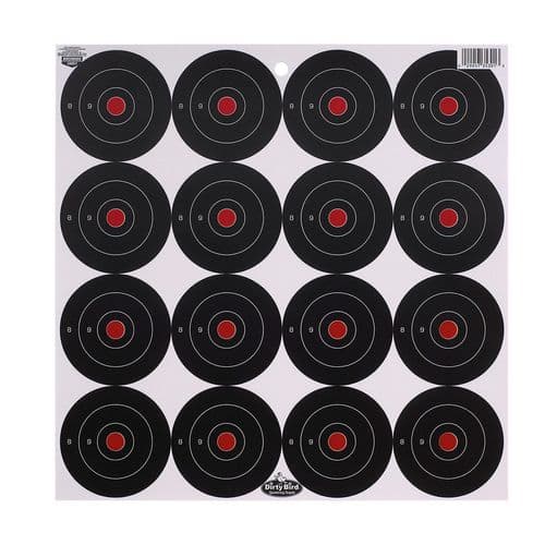 Birchwood Casey 35309 Dirty Bird Bullseye Hanging Tagboard Target 192 Targets Birchwood Casey 35309 Dirty Bird Bullseye Hanging Tagboard Target 192 Targets