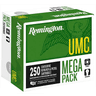 Remington 40 S&W 180 gr Full Metal Jacket Mega Pack 250 Per Box Handgun Ammo Remington 40 S&W 180 gr Full Metal Jacket Mega Pack 250 Per Box Handgun Ammo