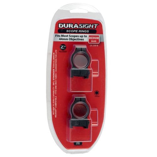 CVA DS300B DuraSight Scope Ring Set Weaver Medium 1" Black CVA DS300B DuraSight Scope Ring Set Weaver Medium 1" Black