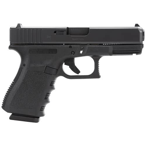 Glock PI3850201 G38 Gen 3 Compact 45 GAP 4.02" 8+1 Black Steel Slide Black Polymer Grip Fixed Sights Glock PI3850201 G38 Gen 3 Compact 45 GAP 4.02" 8+1 Black Steel Slide Black Polymer Grip Fixed Sights