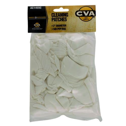 CVA AC1455C Cleaning Patches 2-inch Cleaning Patches 2" CVA AC1455C Cleaning Patches 2-inch Cleaning Patches 2"