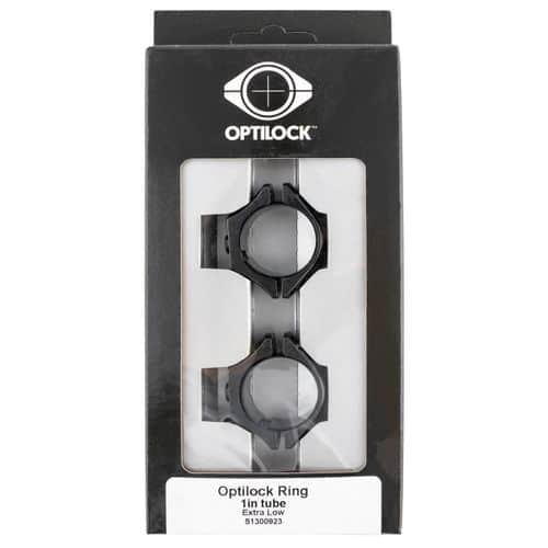Tikka S1300925 Opti-Lock Rings Opti-Lock Base High 1" Black Steel Tikka S1300925 Opti-Lock Rings Opti-Lock Base High 1" Black Steel