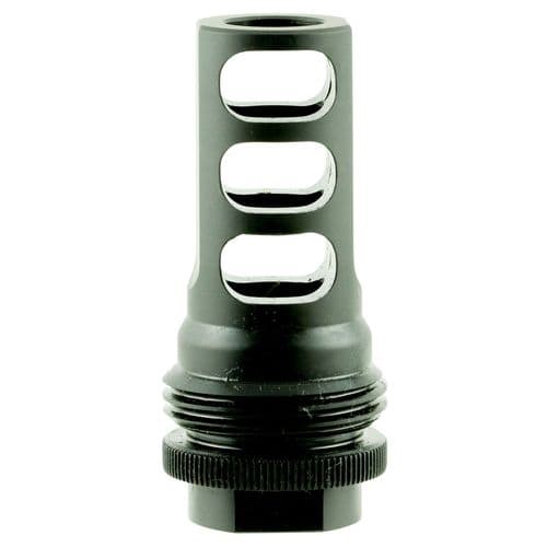 SilencerCo AC1557 ASR 458 Caliber Muzzle Brake 5/8"-32 tpi Black Steel SilencerCo AC1557 ASR 458 Caliber Muzzle Brake 5/8"-32 tpi Black Steel
