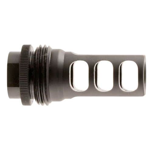 SilencerCo AC1733 ASR 458 Caliber Muzzle Brake 5/8"-24 tpi Black Steel SilencerCo AC1733 ASR 458 Caliber Muzzle Brake 5/8"-24 tpi Black Steel