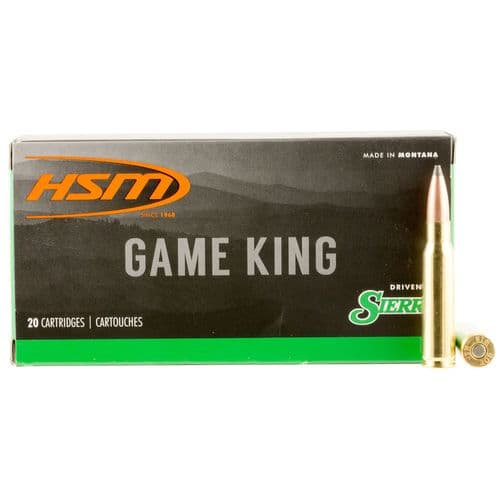 HSM 30842N Game King 308 Win 165 gr Sierra GameKing Spitzer Boat-Tail 20 Bx/ 25 Cs HSM 30842N Game King 308 Win 165 gr Sierra GameKing Spitzer Boat-Tail 20 Bx/ 25 Cs