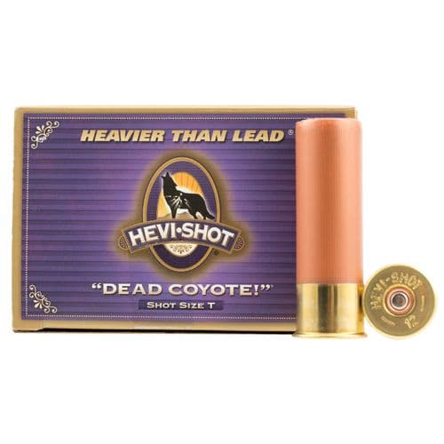 HEVI-Shot HS43035 Dead Coyote 12 Gauge 3.5" 1 5/8 oz T Shot 10 Bx/ 10 Cs HEVI-Shot HS43035 Dead Coyote 12 Gauge 3.5" 1 5/8 oz T Shot 10 Bx/ 10 Cs
