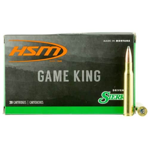 HSM 30843N Game King 308 Win 180 gr Sierra GameKing Spitzer Boat-Tail 20 Bx/ 25 Cs HSM 30843N Game King 308 Win 180 gr Sierra GameKing Spitzer Boat-Tail 20 Bx/ 25 Cs