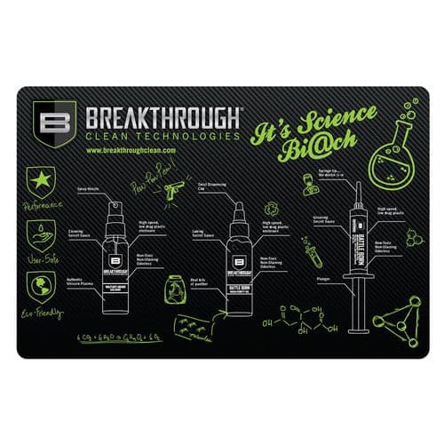 Breakthrough Clean BTRGMP Cleaning Mat Pistol Polyester Top w/Neoprene Rubber Backing 11" x 17" Breakthrough Clean BTRGMP Cleaning Mat Pistol Polyester Top w/Neoprene Rubber Backing 11" x 17"