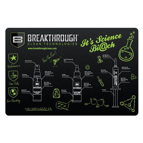 Breakthrough Clean BTRGMP Cleaning Mat Pistol Polyester Top w/Neoprene Rubber Backing 11" x 17" Breakthrough Clean BTRGMP Cleaning Mat Pistol Polyester Top w/Neoprene Rubber Backing 11" x 17"