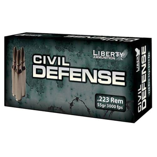 Liberty Ammunition LACD223019 Silverado 223 Rem 55 gr Hollow Point Boat-Tail (HPBT) 20 Bx/ 10 Cs Liberty Ammunition LACD223019 Silverado 223 Rem 55 gr Hollow Point Boat-Tail (HPBT) 20 Bx/ 10 Cs