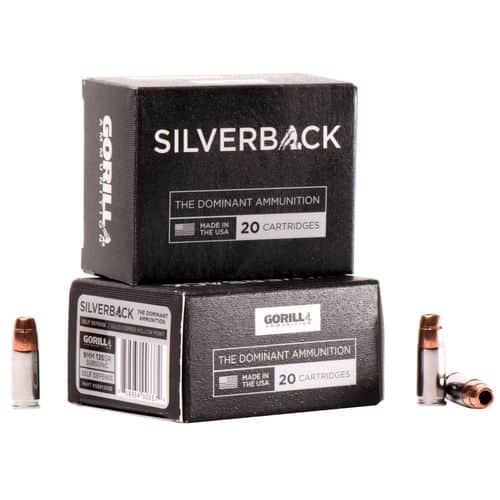 Gorilla SB9135SD Silverback Self Defense 9mm Luger 135 gr Solid Copper Hollow Point (SCHP) 20 Bx/ 10 Cs Gorilla SB9135SD Silverback Self Defense 9mm Luger 135 gr Solid Copper Hollow Point (SCHP) 20 Bx/ 10 Cs