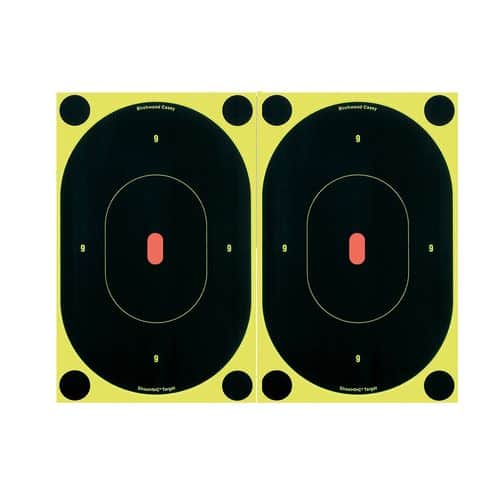 Birchwood Casey 34710 Shoot-N-C Self-Adhesive Paper Silhouette Black/Yellow 6 Per Pkg Birchwood Casey 34710 Shoot-N-C Self-Adhesive Paper Silhouette Black/Yellow 6 Per Pkg