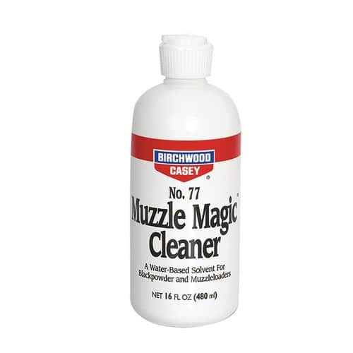 Birchwood Casey 33745 Muzzle Magic #77 Cleaner 16 oz Squeeze Bottle Birchwood Casey 33745 Muzzle Magic #77 Cleaner 16 oz Squeeze Bottle