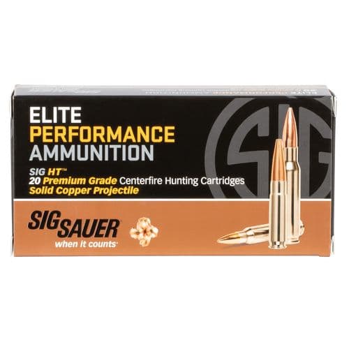 Sig Sauer E308H120 Elite Copper Hunting 308 Win 150 gr Jacketed Hollow Point (JHP) 20 Bx Sig Sauer E308H120 Elite Copper Hunting 308 Win 150 gr Jacketed Hollow Point (JHP) 20 Bx