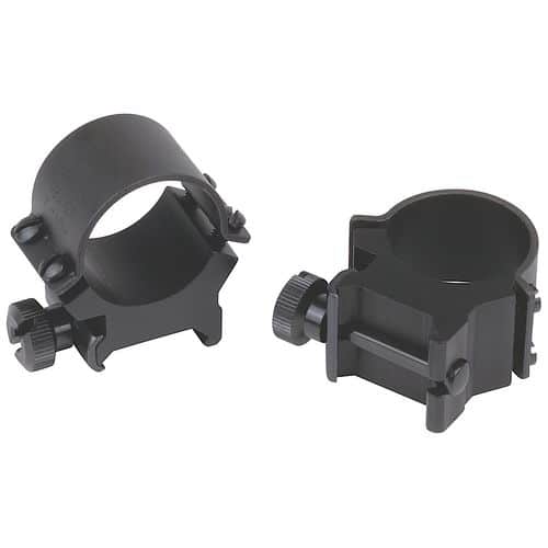 Weaver Mounts 49164 Scope Ring Set Sure Grip High Quick Detach 1" Matte Black Steel Weaver Mounts 49164 Scope Ring Set Sure Grip High Quick Detach 1" Matte Black Steel
