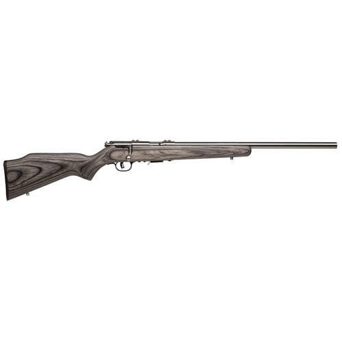 Savage Arms 96705 93R17 BVSS 17 HMR 5+1 Cap 21" Satin Stainless Rec/Barrel Gray Laminate Stock Right Hand (Full Size) with AccuTrigger Savage Arms 96705 93R17 BVSS 17 HMR 5+1 Cap 21" Satin Stainless Rec/Barrel Gray Laminate Stock Right Hand (Full Size) with AccuTrigger
