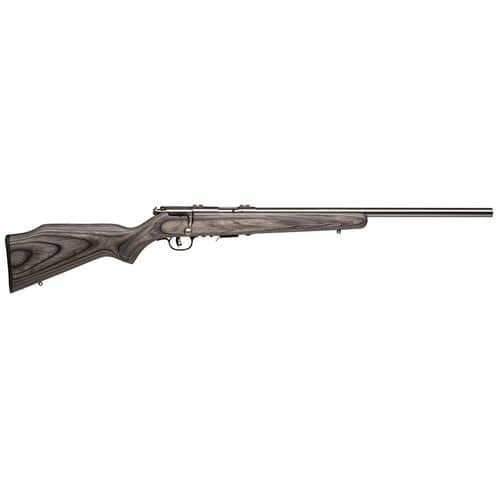 Savage Arms 96705 93R17 BVSS 17 HMR 5+1 Cap 21" Satin Stainless Rec/Barrel Gray Laminate Stock Right Hand (Full Size) with AccuTrigger Savage Arms 96705 93R17 BVSS 17 HMR 5+1 Cap 21" Satin Stainless Rec/Barrel Gray Laminate Stock Right Hand (Full Size) with AccuTrigger